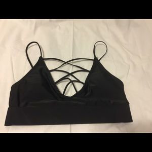Black Forever21 bathing suit top